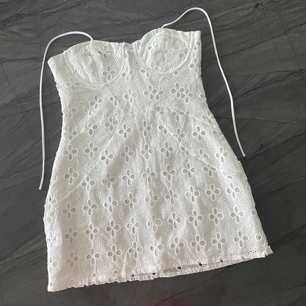 Summer Dress, white Wicked AF size XS